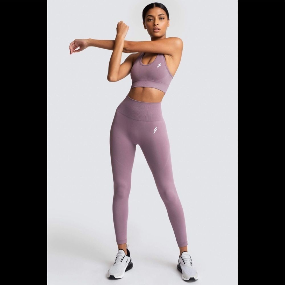 Doyoueven HYPERFLEX SEAMLESS LEGGINGS mauve Sz M